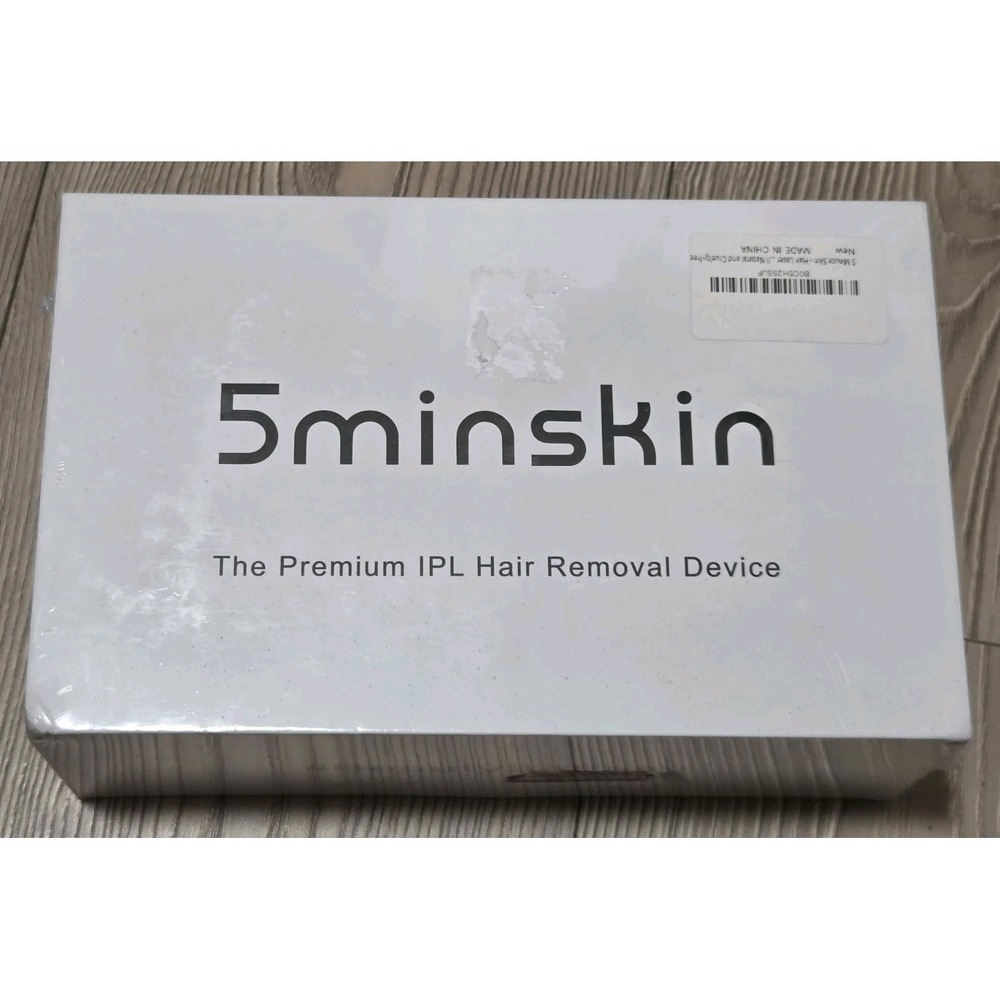 5minskin At-Home IPL Laser Hair Removal Device Handset - New Sealed Box